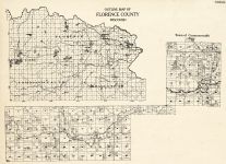 Florence County Outline - Commonwealth, Wisconsin State Atlas 1930c